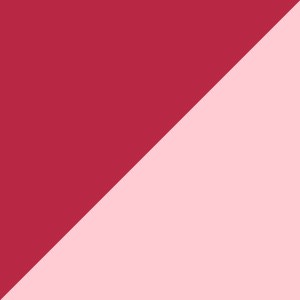 carmine / red + pink ties